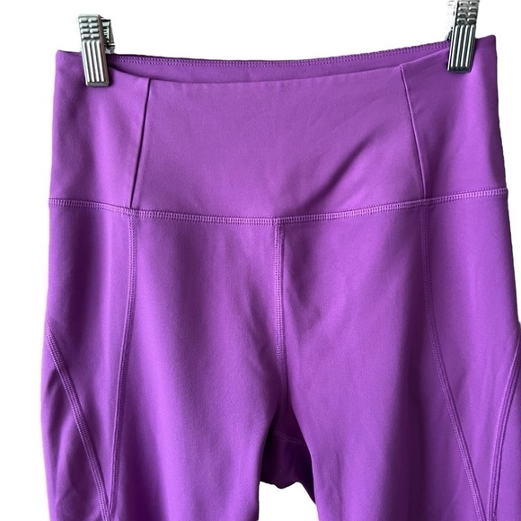 GIRLFRIEND COLLECTIVE Compressive High Rise Leggings - Wildflower Purple - Picture 4 of 8